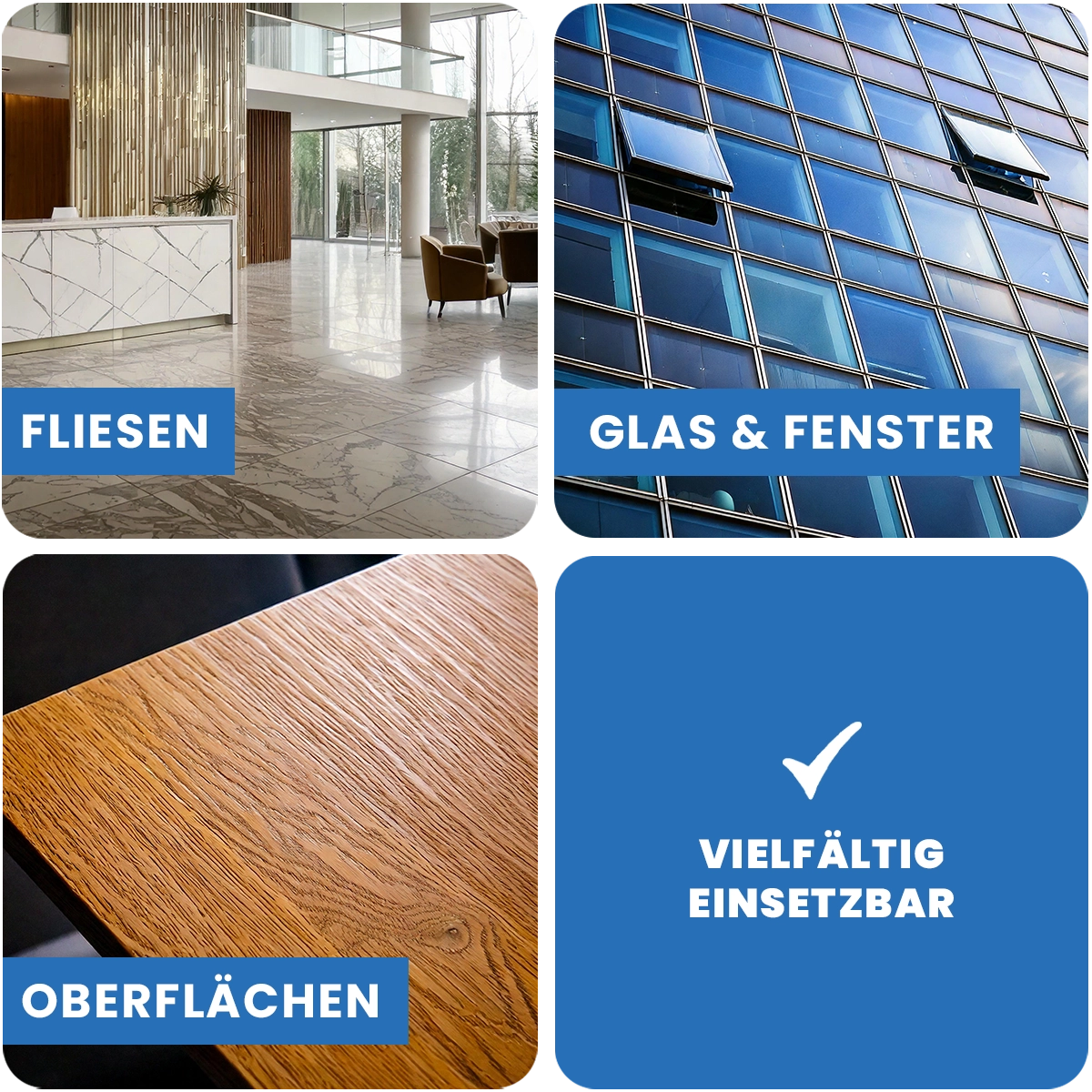 EcoGlanz 3G - Alkoholreiniger | 1 Liter | Für Flächen, Boden, Glas, Fenster | Biologisch sehr gut abbaubar