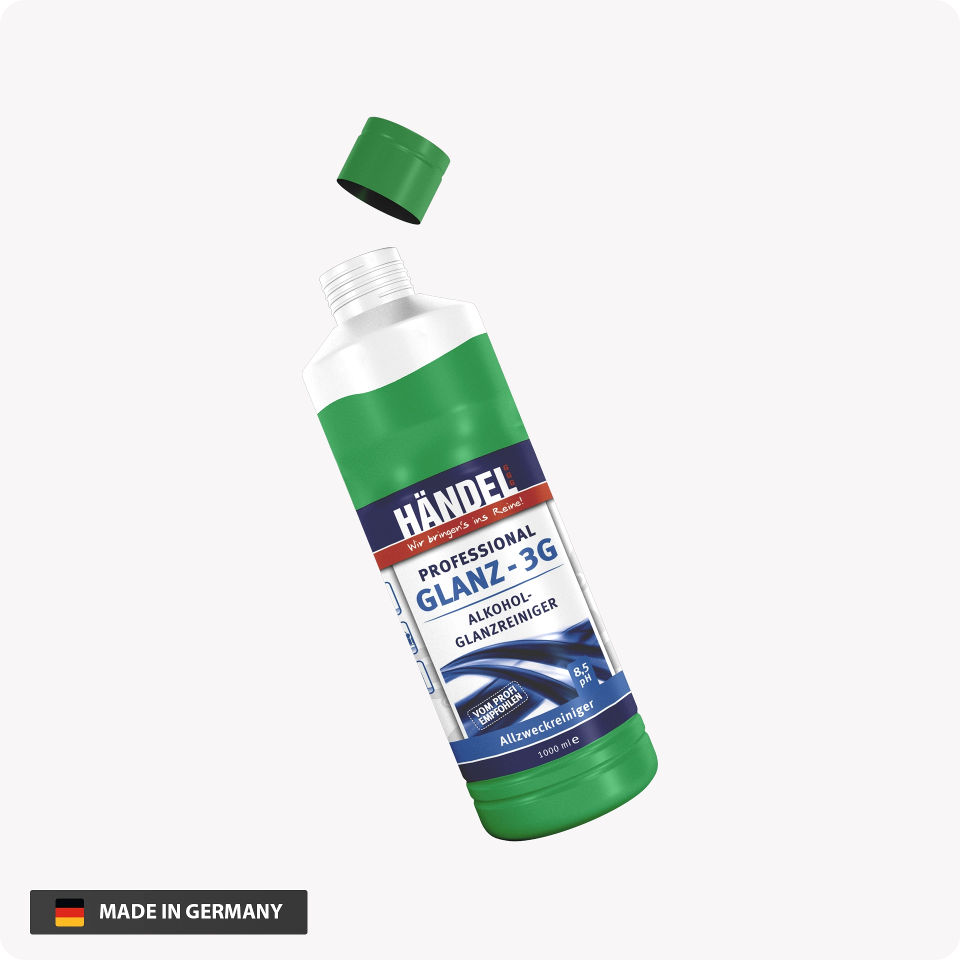 Glanz 3G - Alkohol Glanzreiniger | 1L |  für  hochglänzenden Fliesen und Marmor